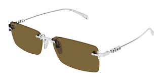 Gucci GG1941S men Silver Squared Sunglasses