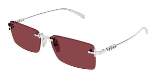 Gucci GG1941S men Silver Squared Sunglasses