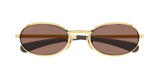 Gucci GG1942S men Gold Round Sunglasses