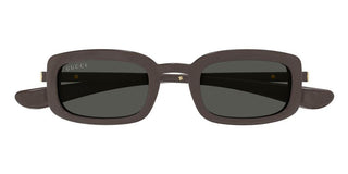 Gucci GG1943S men Brown Squared Sunglasses