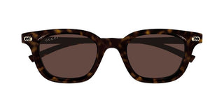 Gucci GG1946S men Havana Squared Sunglasses