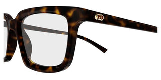 Gucci GG1947O men Havana Squared Eyeglasses