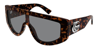 Gucci GG1950S women Havana Shield Sunglasses