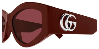 Gucci GG1951S women Red Geometric Sunglasses
