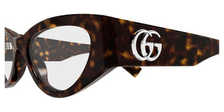Gucci GG1953O women Havana Cat Eye Eyeglasses