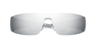 Gucci GG1958S unisex Silver Shield Sunglasses