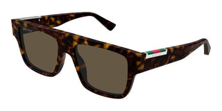 Gucci GG1960S men Havana Squared Sunglasses