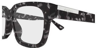 Gucci GG1961O men Havana Squared Eyeglasses