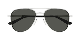 Gucci GG1962S men Silver Pilot Sunglasses