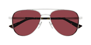 Gucci GG1962S men Silver Pilot Sunglasses