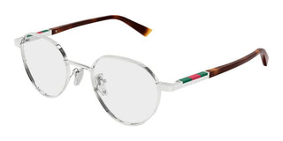 Gucci GG1963O men Silver Round Eyeglasses