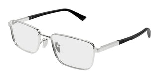 Gucci GG1964O men Silver Squared Eyeglasses