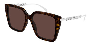 Gucci GG1967S women Havana Butterfly Sunglasses