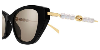 Gucci GG1968S women Black Cat Eye Sunglasses
