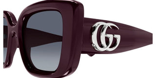 Gucci GG1975S women Violet Butterfly Sunglasses