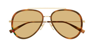 Gucci GG1981S men Havana Pilot Sunglasses