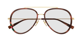 Gucci GG1981S men Havana Pilot Sunglasses