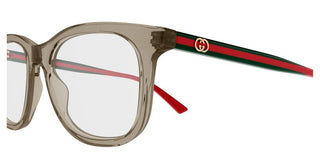 Gucci GG1990O women Brown Geometric Eyeglasses
