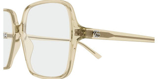 Gucci GG1994O women Yellow Squared Eyeglasses