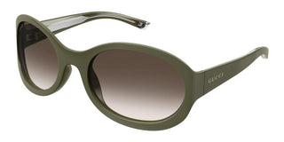 Gucci GG2012S women Green Round Sunglasses
