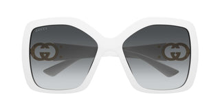 Gucci GG2015S women White Oversize Sunglasses