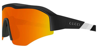 Gucci GG2017S men Black Shield Sunglasses