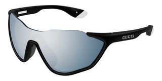 Gucci GG2018S men Black Shield Sunglasses