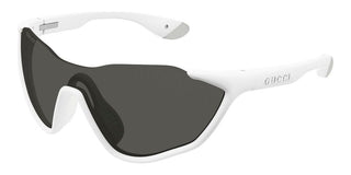 Gucci GG2018S men White Shield Sunglasses