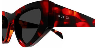 Gucci GG2019S women Havana Cat Eye Sunglasses