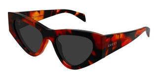 Gucci GG2019S women Havana Cat Eye Sunglasses