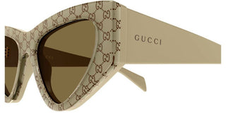 Gucci Gg2019s Women Brown Cat Eye Sunglasses