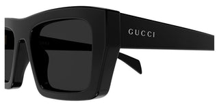 Gucci GG2020S men Black Squared Sunglasses