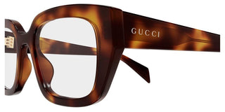 Gucci GG2021O women Havana Cat Eye Eyeglasses