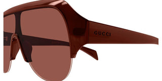 Gucci GG2023S women Red Shield Sunglasses