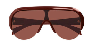 Gucci GG2023S women Red Shield Sunglasses