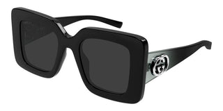 Gucci GG2025S women Black Squared Sunglasses