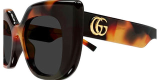 Gucci GG2030S women Havana Squared Sunglasses