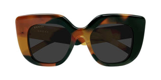 Gucci GG2030S women Havana Squared Sunglasses