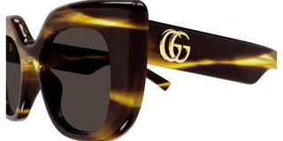 Gucci GG2030S women Brown Squared Sunglasses