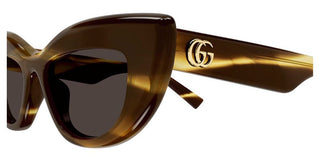 Gucci GG2031S women Brown Cat Eye Sunglasses