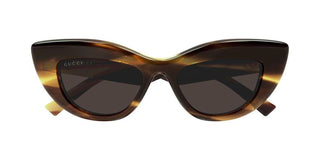 Gucci GG2031S women Brown Cat Eye Sunglasses