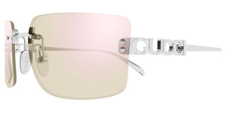 Gucci GG2038S women Silver Rectangle Sunglasses