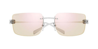 Gucci GG2038S women Silver Rectangle Sunglasses