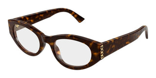 Gucci GG2041O women Havana Round Eyeglasses