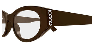 Gucci GG2041O women Brown Round Eyeglasses