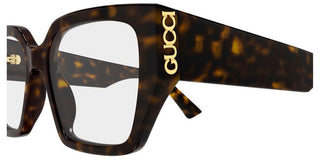 Gucci GG2042O women Havana Butterfly Eyeglasses