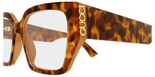 Gucci GG2042O women Havana Butterfly Eyeglasses