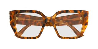 Gucci GG2042O women Havana Butterfly Eyeglasses