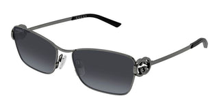 Gucci GG2045S women Ruthenium Cat Eye Sunglasses
