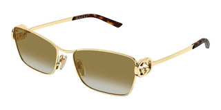 Gucci Gg2045s Women Gold Cat Eye Sunglasses